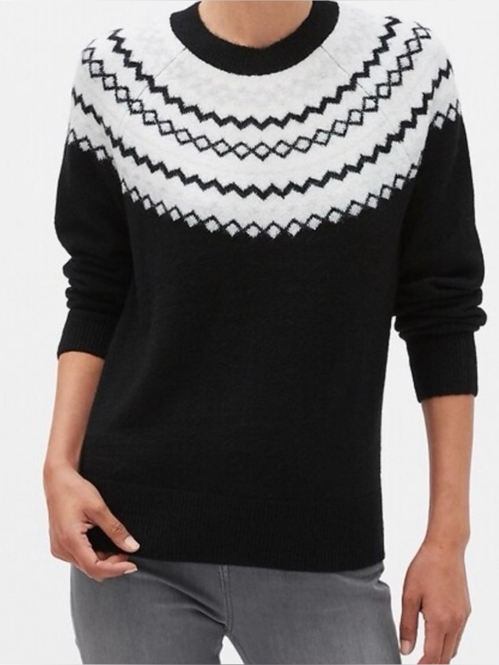 Banana Republic Nordic fair isle sweater
